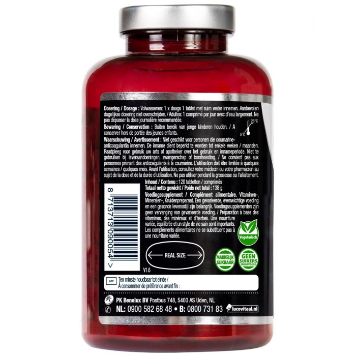 Lucovitaal Multivitamine Vrouw MAXI Pot 120 Tabletten