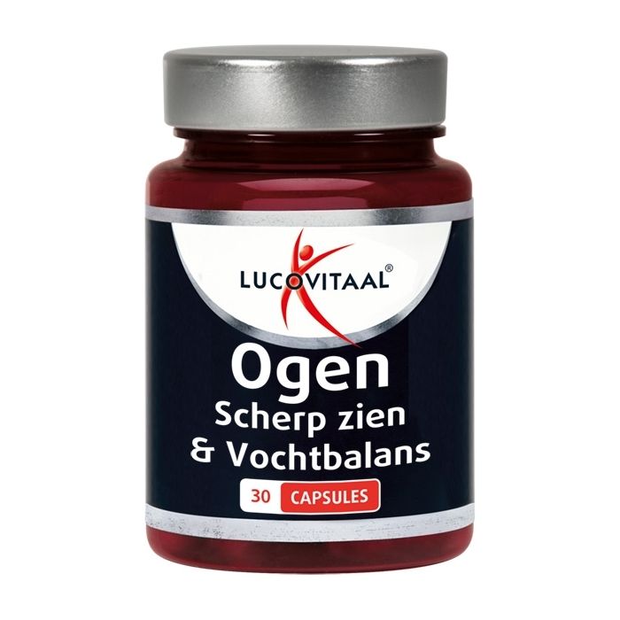 Lucovitaal Ogen Scherp Zien & Vochtbalans 30 Capsules