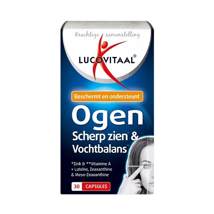 lucovitaal Ogen Scherp zien & Vochtbalans 30 capsules