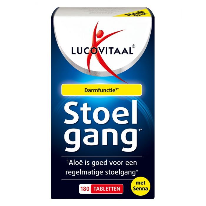 lucovitaal Stoelgang Tabletten MAXI PACK 180 tabletten