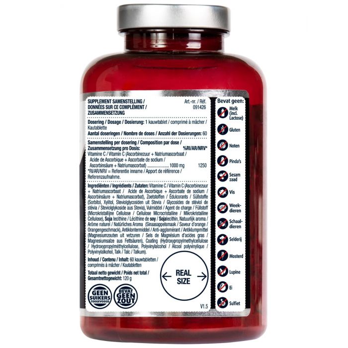 Lucovitaal Vitamine C 1000 Mg Liposomaal 60 Kauwtabletten