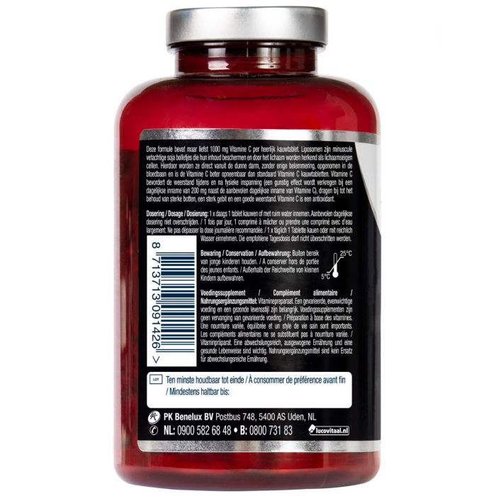 Lucovitaal Vitamine C 1000 Mg Liposomaal 60 Kauwtabletten