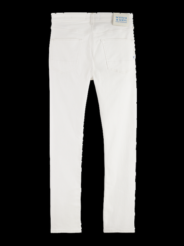 Maison Scotch CORE RALSTON REGULAR SLIM JEANS COOL WHITE