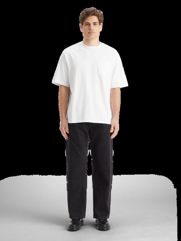 maison scotch Core - T-shirt met losse pasvorm en 3 kruisen