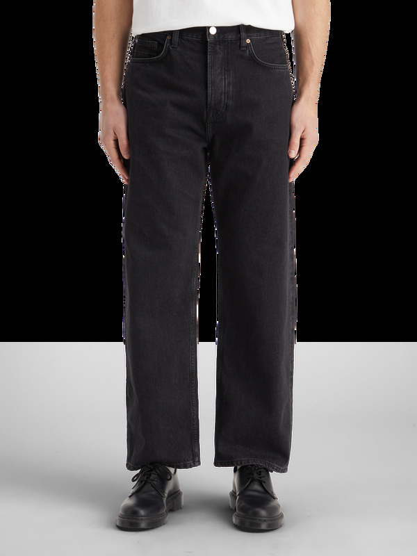 Maison Scotch CORE The Pitch Loose Fit Jeans — Black Buzz