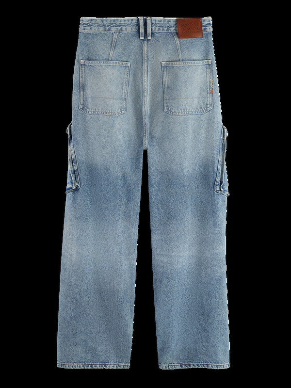 Maison Scotch De Daze Cargojeans Met Wijde Pijpen - Rollende Weg