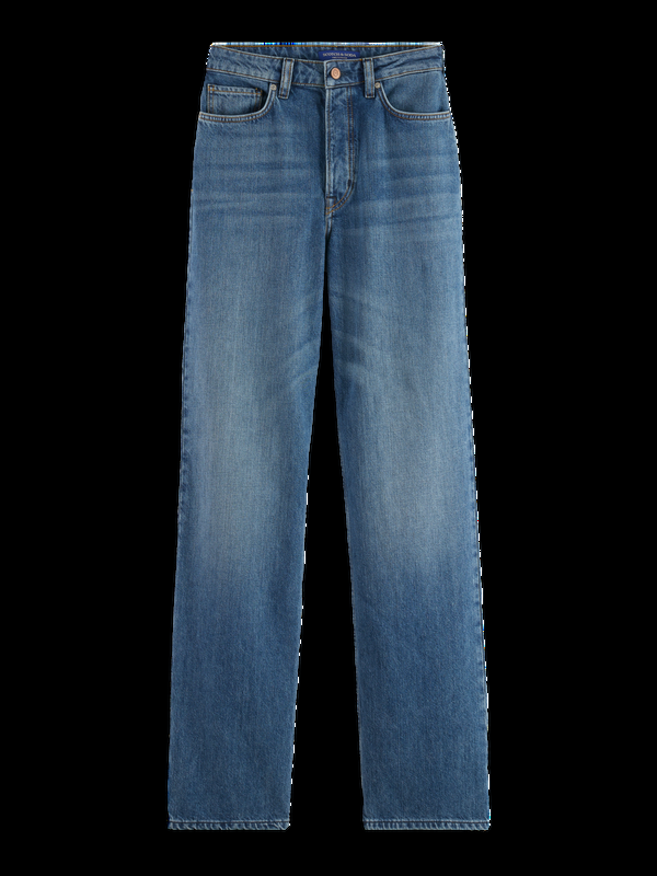 Maison Scotch De Gerimpelde Authentieke Rechte Jeans - Kom Maar Op