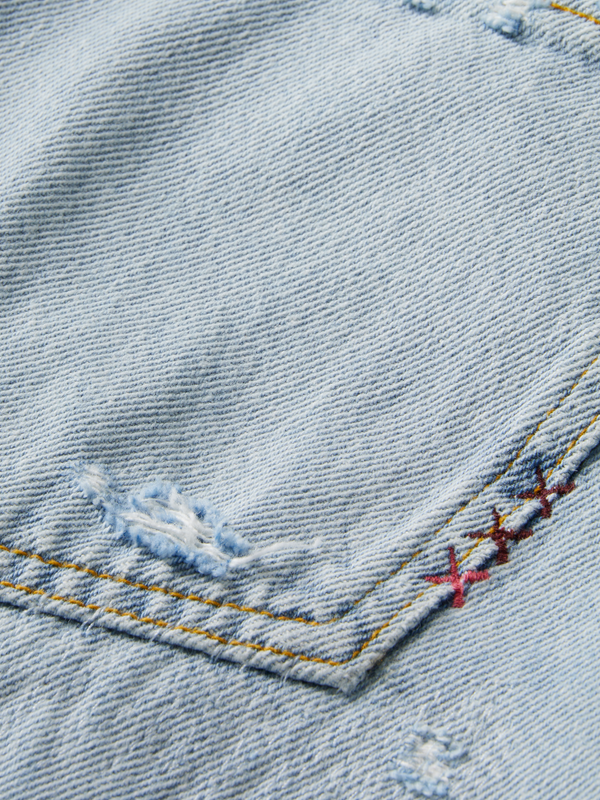 Maison Scotch De Tide Balloon Fit Jeans - Story Repair