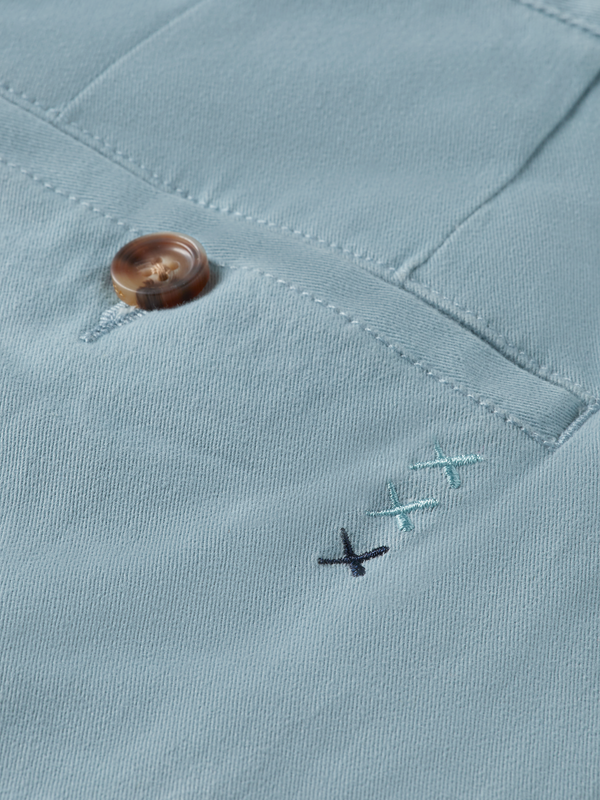 Maison Scotch Drift - Chino Van Keperstof Met Normale Taps Toelopende Pijpen