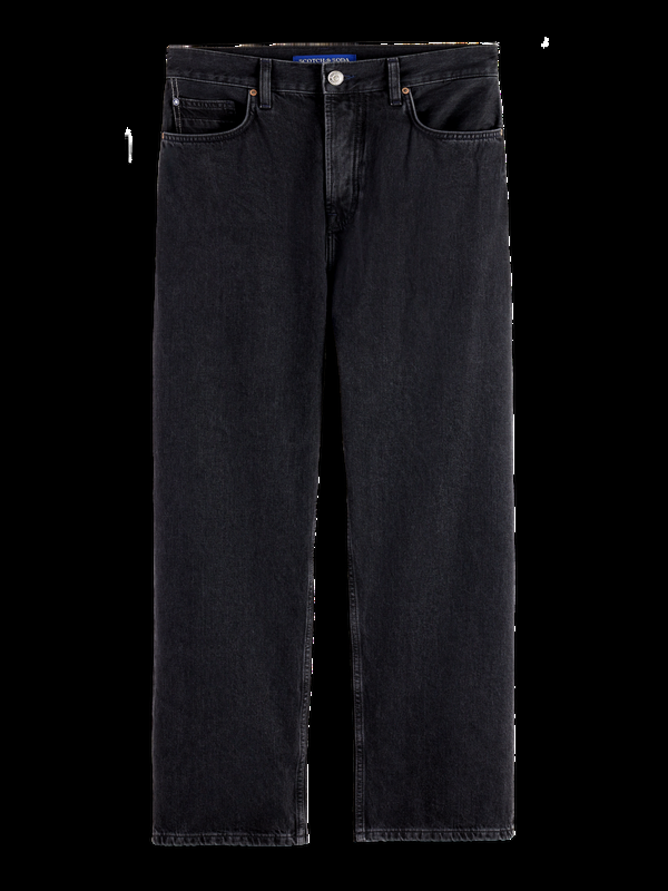 Maison Scotch Essential The Pitch Loose Fit Jeans - Black Buzz