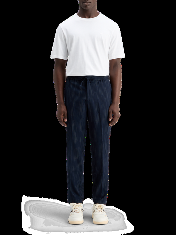 maison scotch Finch-space-dye joggingbroek met krijtstreep maison scotch Finch-space-dye joggingbroek met krijtstreep