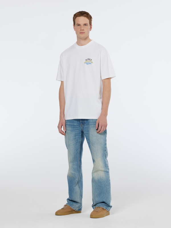 Maison Scotch Front And Back Artwork Relaxed Fit T-shirt