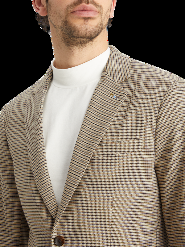 Maison Scotch Garengeverfde Blazer Met Enkele Rij Knopen