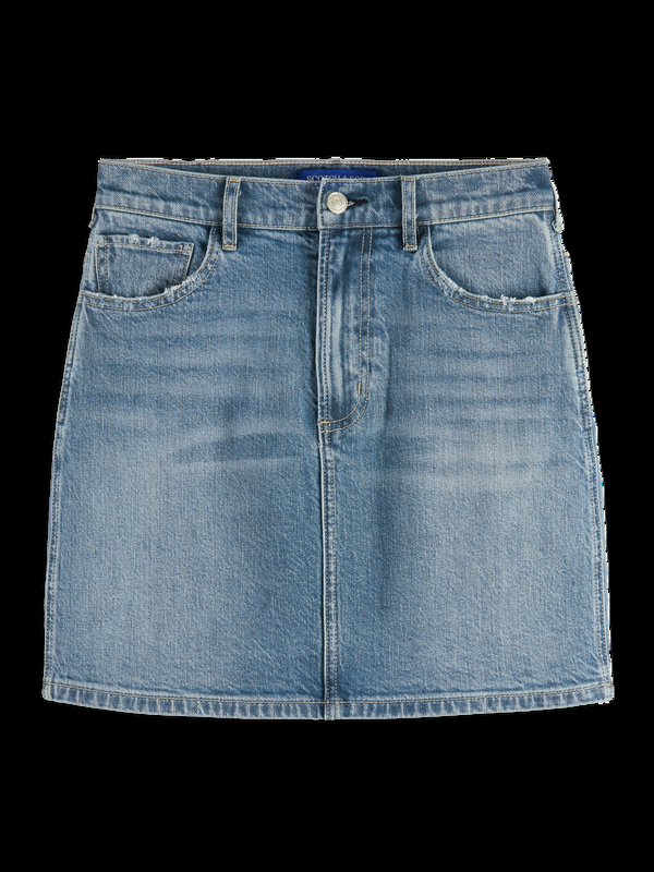 Maison Scotch Gemakkelijke Denimrok Met 5 Zakken - Dromenvanger