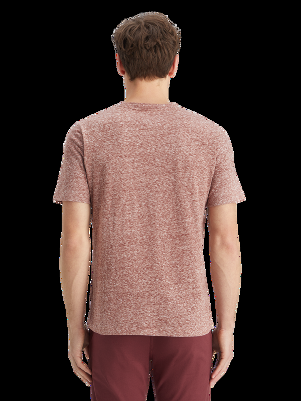 Maison Scotch Gemêleerd T-shirt Met Normale Pasvorm