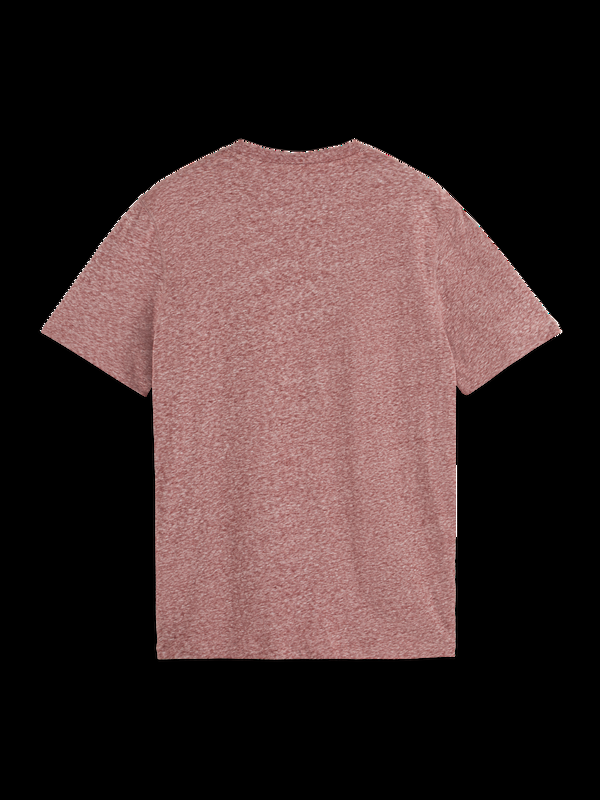 Maison Scotch Gemêleerd T-shirt Met Normale Pasvorm