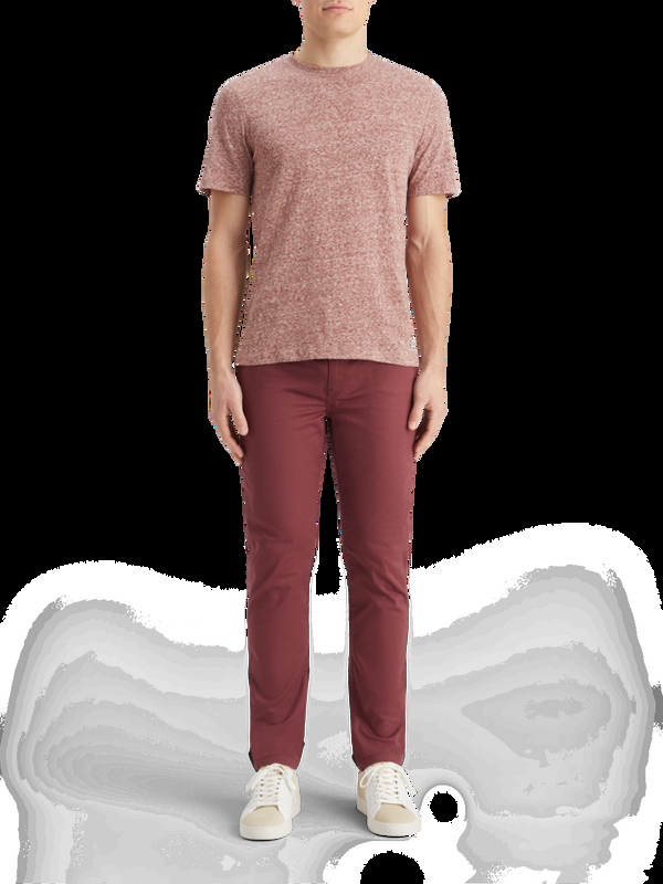 maison scotch Gemêleerd T-shirt met normale pasvorm