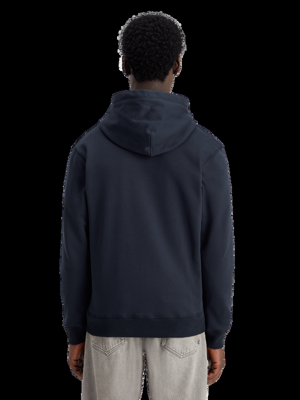 Maison Scotch Hoodie Van Omgekeerde Badstof Met Rits