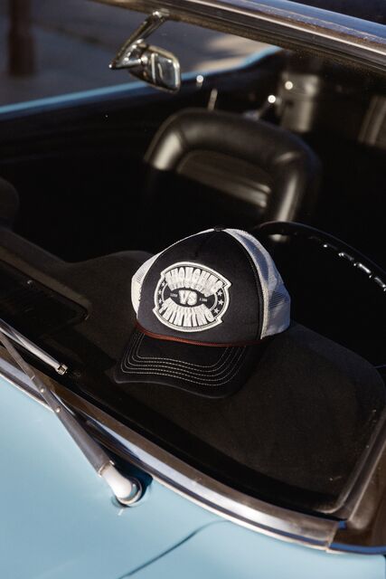 Maison Scotch JOE JONAS X SCOTCH SODA EMBROIDERED ARTWORK TRUCKER CAP