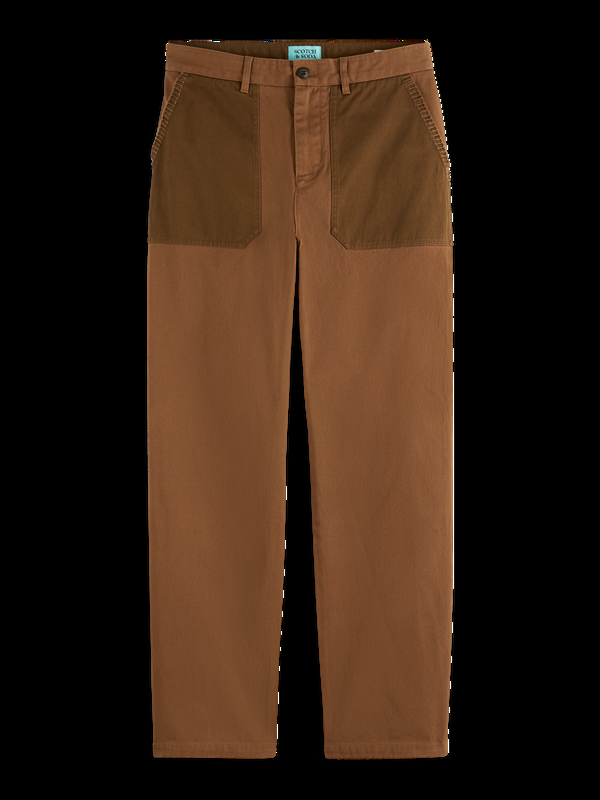 Maison Scotch JOE JONAS X SCOTCH SODA STRAIGHT FIT TWILL CHINO