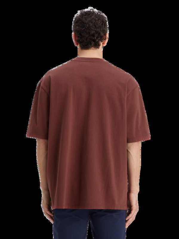 Maison Scotch Losvallend T-shirt Met Borstzak En 3 Kruisen