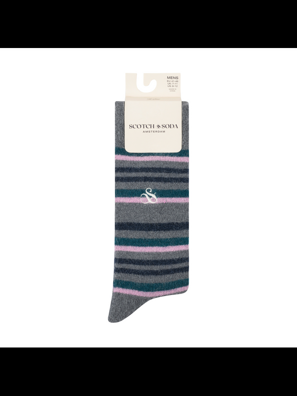 Maison Scotch 1-PACK MENS STRIPED SOCKS