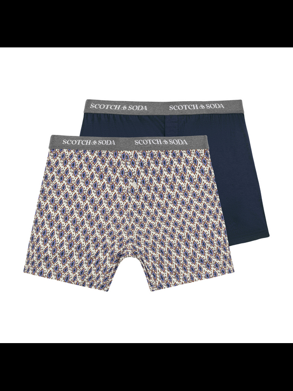 Maison Scotch 2-PACK MEN'S COTTON BOXERS
