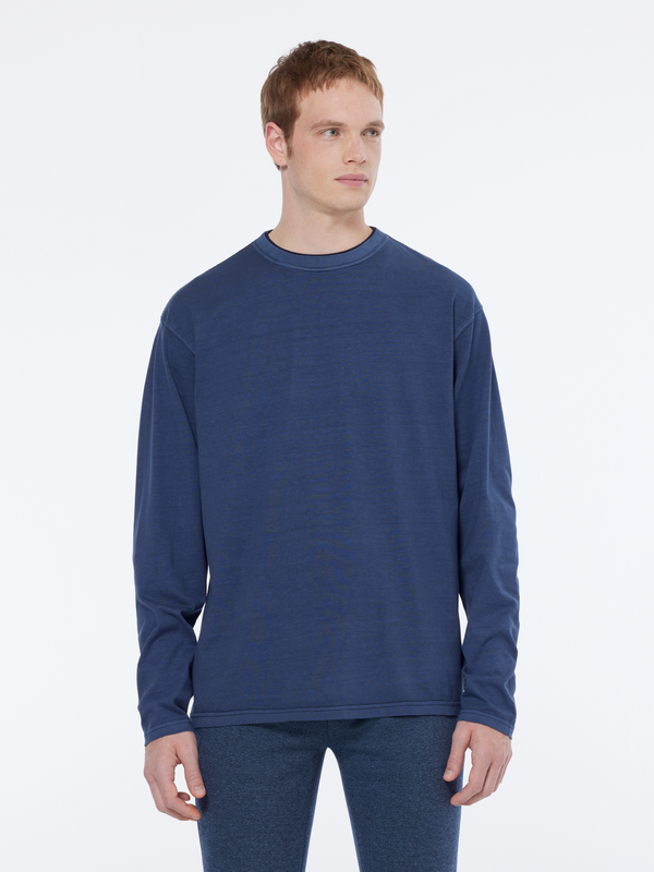 maison scotch 3 Crosses long sleeved t-shirt