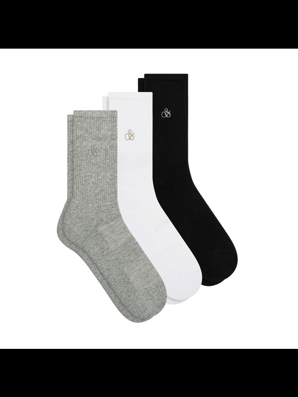 Maison Scotch 3-PACK MEN'S COTTON SOCKS
