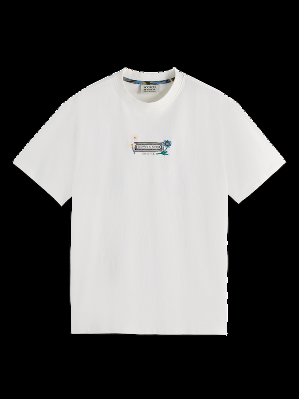 Maison Scotch Artwork Relaxed Fit T-shirt