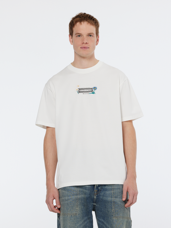 maison scotch Artwork relaxed fit t-shirt