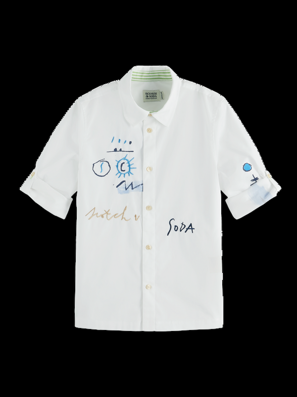 maison scotch Artwork Shirt