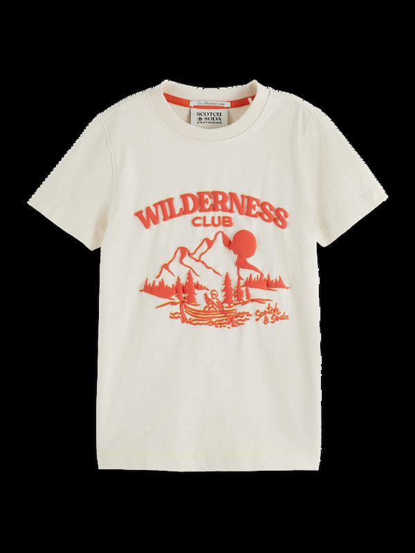 maison scotch Artwork T-Shirt