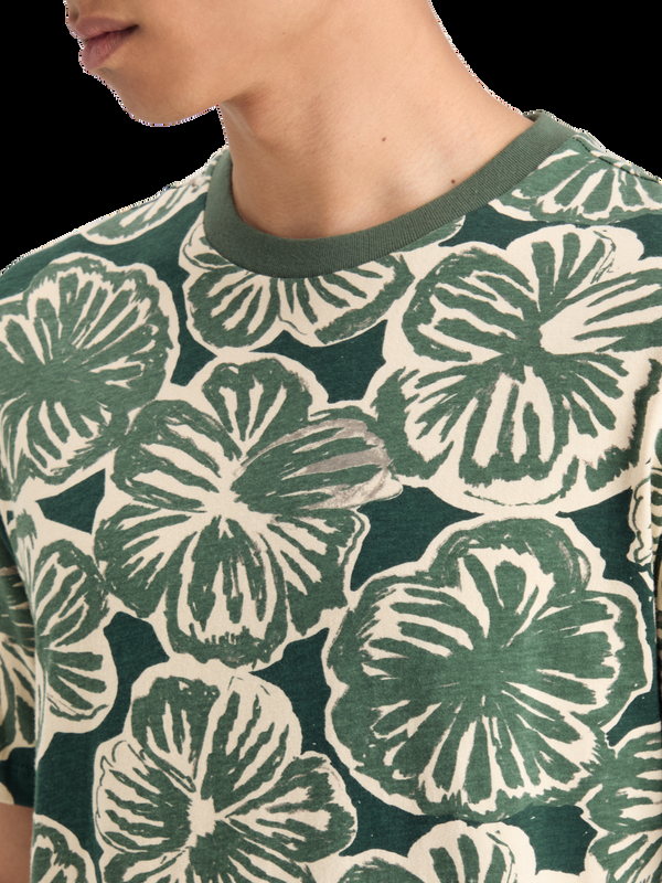 Maison Scotch BIG ALL OVER PRINT T-SHIRT