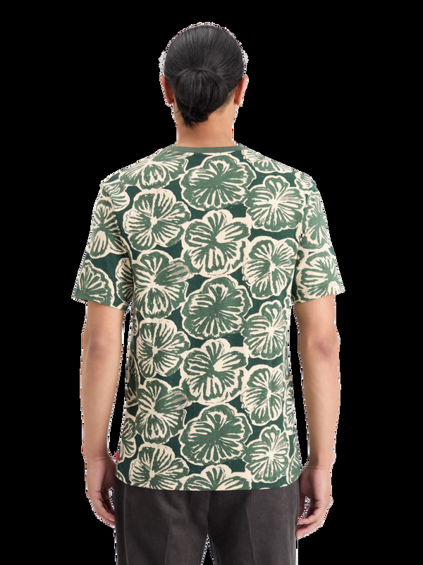 Maison Scotch BIG ALL OVER PRINT T-SHIRT