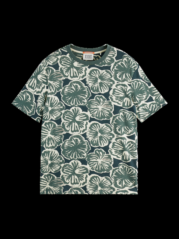 Maison Scotch BIG ALL OVER PRINT T-SHIRT