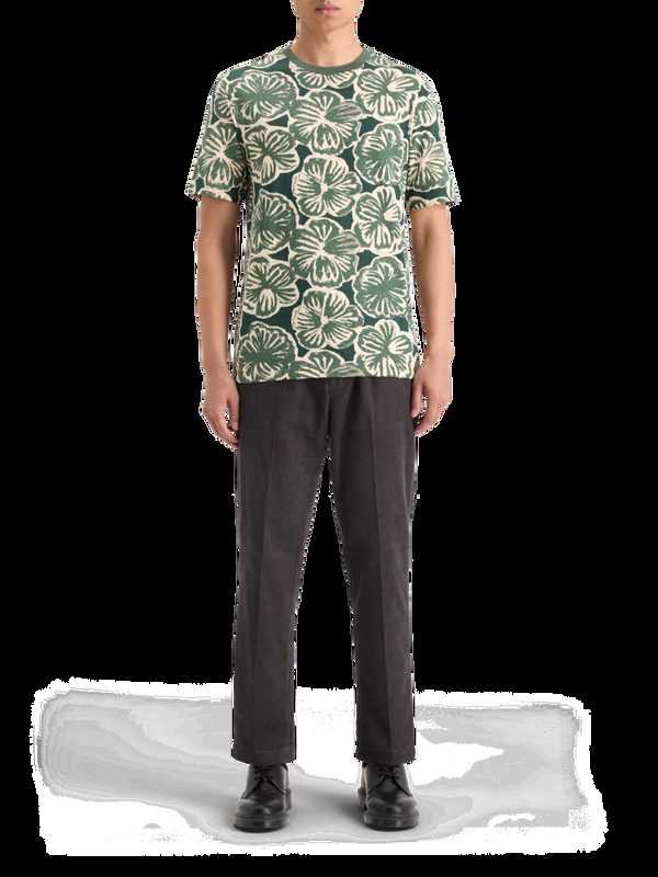 maison scotch BIG ALL OVER PRINT T-SHIRT