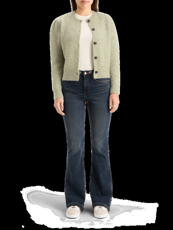 maison scotch BOUCL CREW NECK CARDIGAN