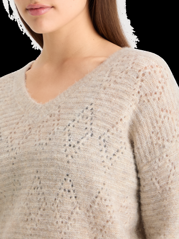 Maison Scotch BOUCL V-NECK RELAXED PULLOVER