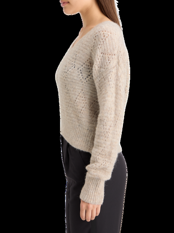 Maison Scotch BOUCL V-NECK RELAXED PULLOVER