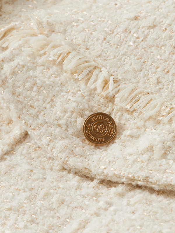 Maison Scotch BOUCLE TWEED TRUCKER JACKET