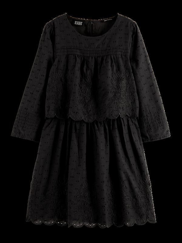 maison scotch BRODERIE ANGLAISE DRESS