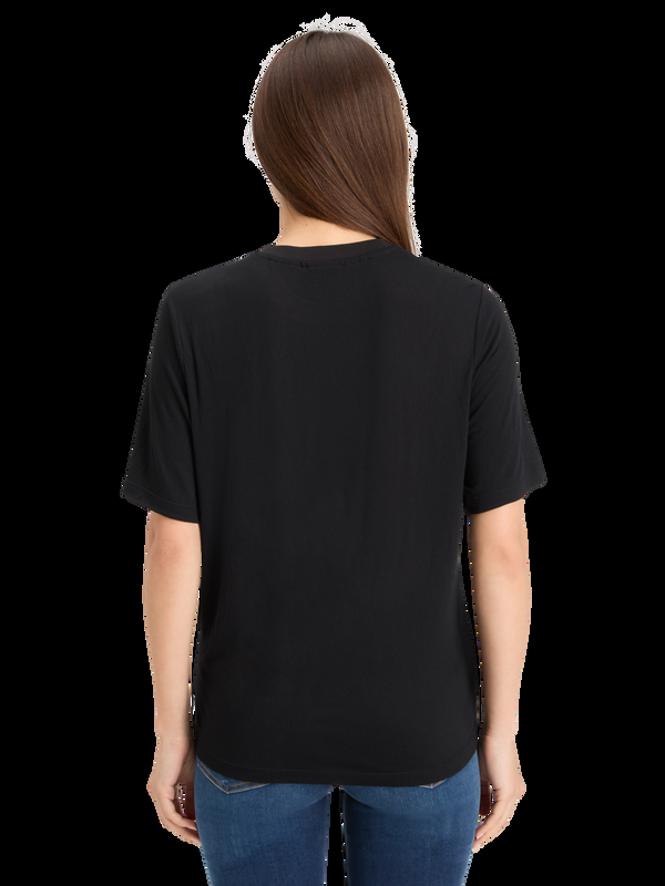 Maison Scotch BURN OUT ARTWORK RELAXED FIT T-SHIRT