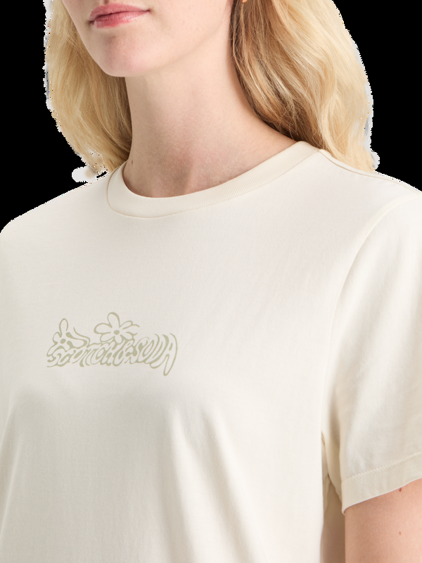 Maison Scotch CHEST ARTWORK REGULAR FIT T-SHIRT