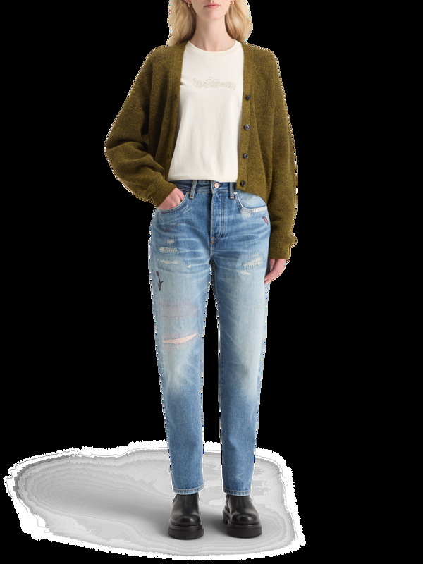 Maison Scotch CHEST ARTWORK REGULAR FIT T-SHIRT