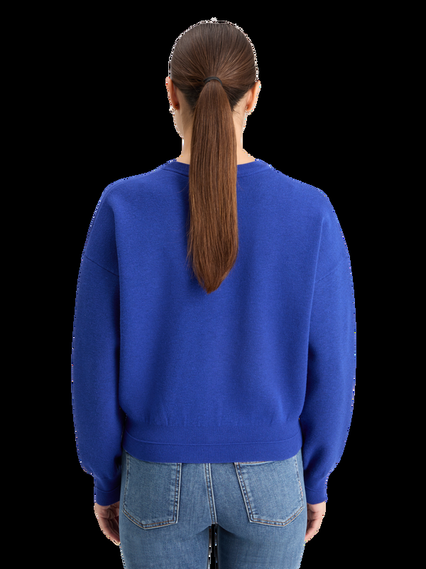 Maison Scotch Compact Gebreide Relaxte Trui