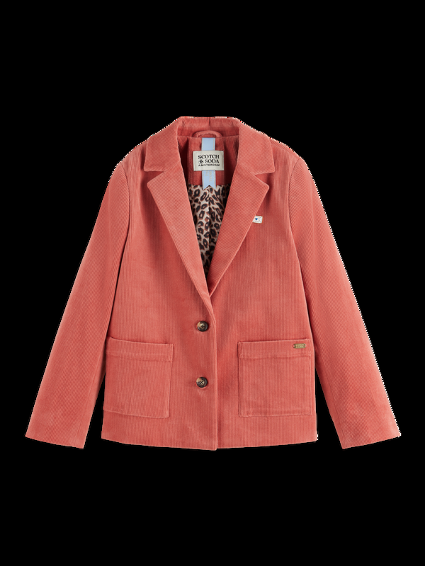 maison scotch CORDUROY BLAZER