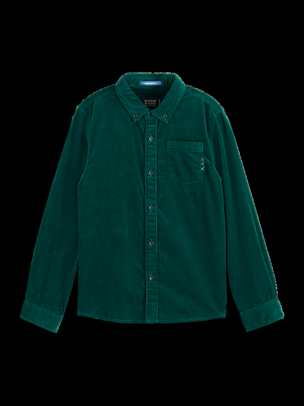 maison scotch CORDUROY SHIRT
