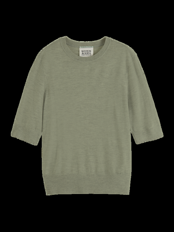 Maison Scotch CREW NECK SHORT SLEEVED PULLOVER