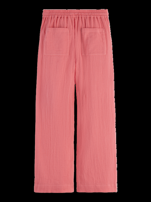 Maison Scotch Crinkle Cotton Pants